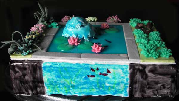 Gartenteich nach Original - Arbeitsaufwand: 6 Std.